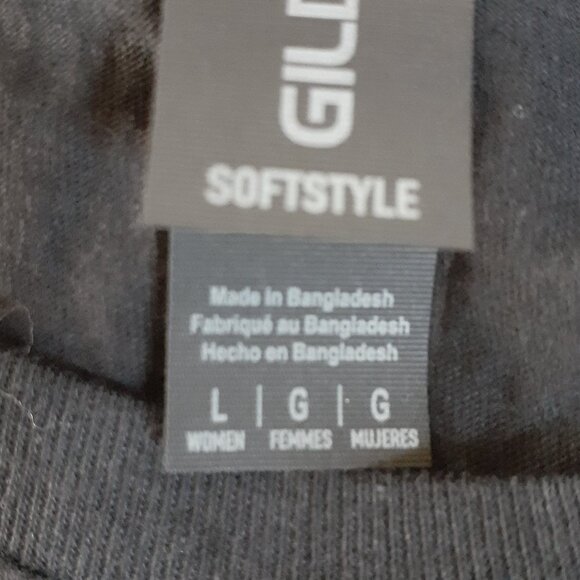 New Ladies Large - Diet Coke Bottle with Pink Coquette Bow - Black T-Shirt - Picture 3 of 4